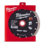 Диск алмазний MILWAUKEE DUH 180, діаметр 180мм (залізобетон, цегла) (4932399541)
