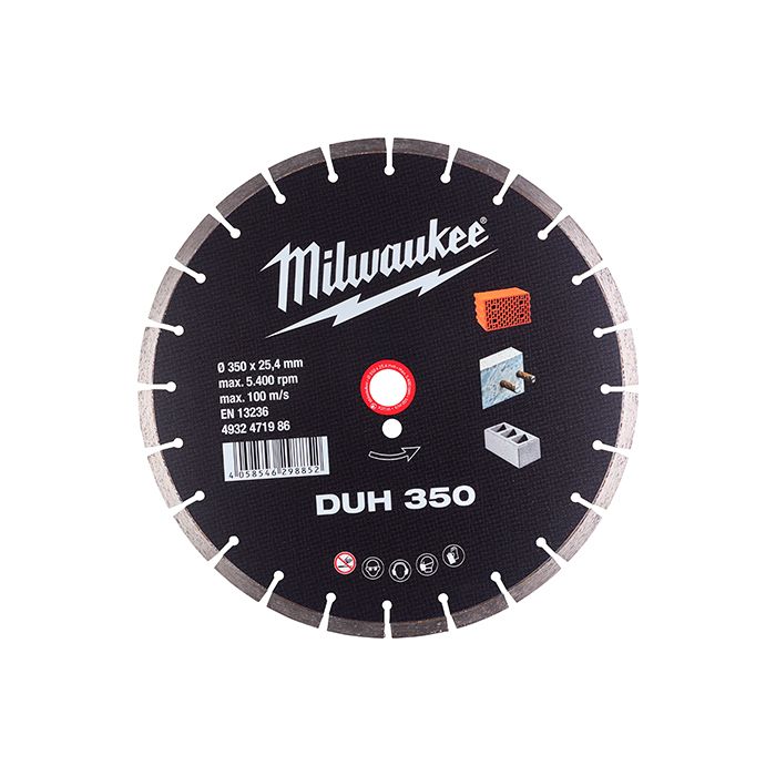 Диск алмазный Milwaukee DUH 230 мм (4932399542)