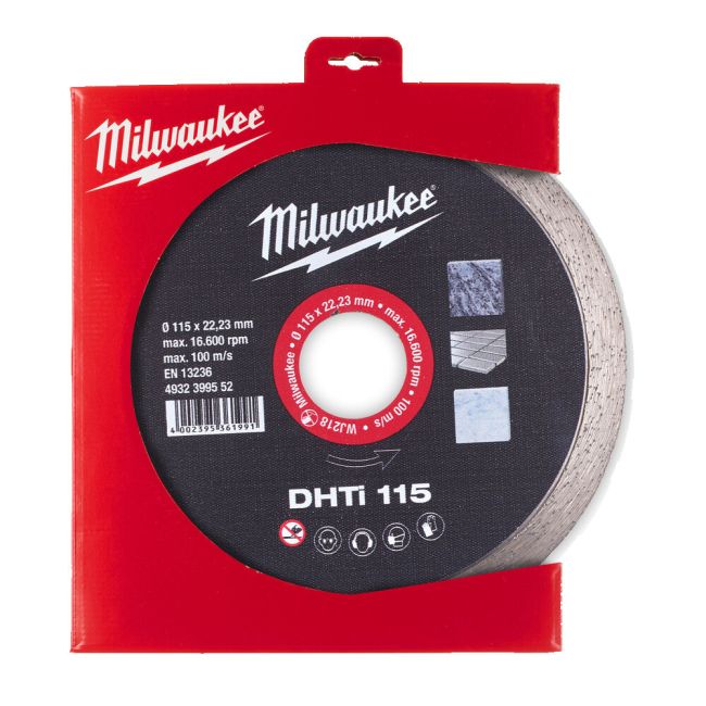 Диск алмазний MILWAUKEE DHTi 115, діаметр 115мм (4932399552)