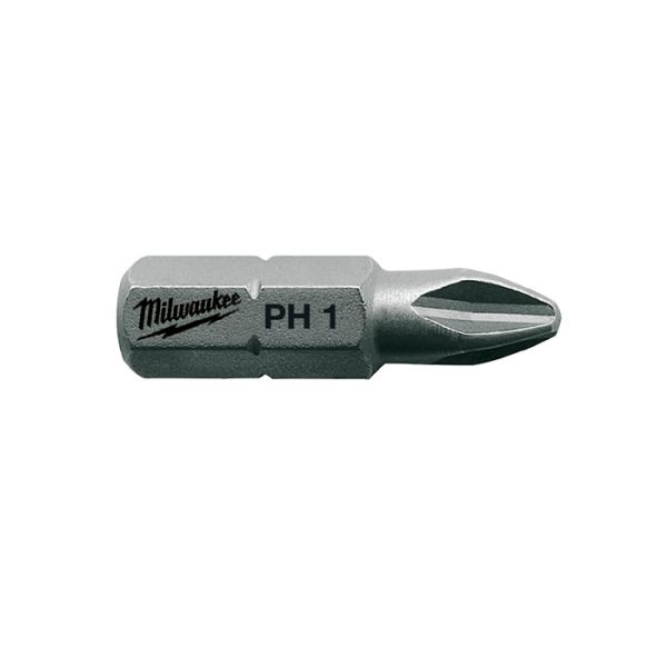 Биты Milwaukee PH1 25мм/25шт (4932399586)