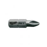 Біта MILWAUKEE, PZ3, 25мм, (25шт), пластикова коробка (4932399591)
