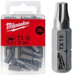 Біта SHOCKWAVE MILWAUKEE, TX10, 25мм, (25шт) (4932399594)