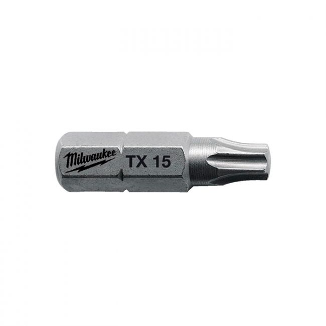 Біта MILWAUKEE, TX30, 25мм, (25шт), пластикова коробка (4932399599)