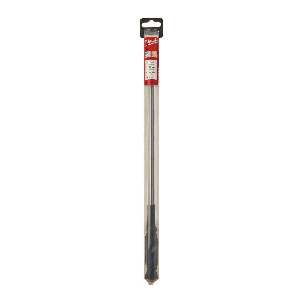 Сверло с длинным  хвостовиком Milwaukee HSS 22 x 400 мм (1шт) (4932399673)