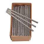 Бур SDS-PLUS MX4 MILWAUKEE, діаметр 10,0х215х150мм, (50шт), пластикова коробка (4932430442)