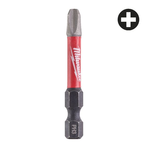 Біта SHOCKWAVE MILWAUKEE, PH3, 50мм (4932430858)