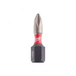 Біта SHOCKWAVE MILWAUKEE, PZ1, 25мм, (2шт) (4932430860)