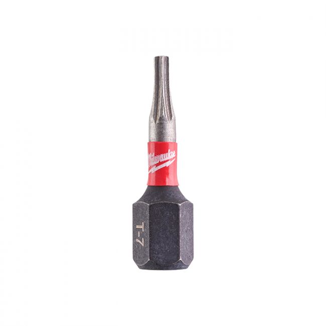 Біта SHOCKWAVE MILWAUKEE, TX20, 25мм, (25шт), пластикова коробка (4932430875)