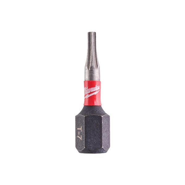 Біта SHOCKWAVE MILWAUKEE, TX25, 25мм, (25шт), пластикова коробка (4932430880)