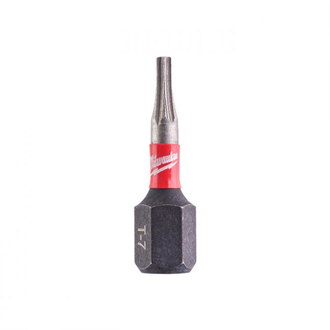 Біта SHOCKWAVE MILWAUKEE, TX25, 25мм, (25шт), пластикова коробка (4932430880)