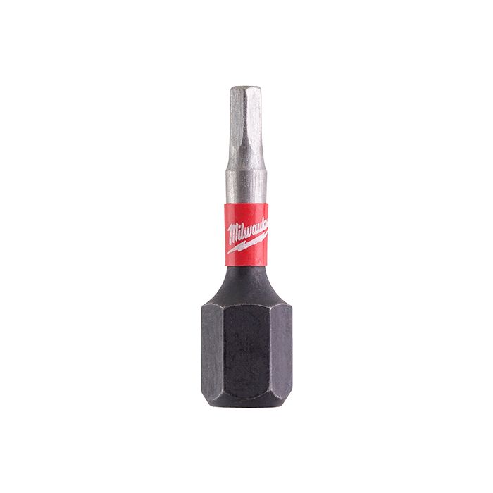Біта SHOCKWAVE MILWAUKEE, Hex3, 25мм, (2шт) (4932430894)