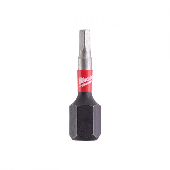 Біта SHOCKWAVE MILWAUKEE, Hex6, 25мм, (2шт) (4932430897)