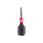 Біта SHOCKWAVE MILWAUKEE, Hex10, 25мм, (2шт) (4932430899)