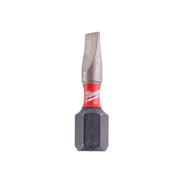 Біта SHOCKWAVE MILWAUKEE, SL0,8x5,5, 25мм, (2шт) (4932430902)