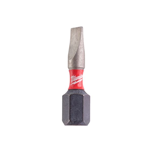 Біта SHOCKWAVE MILWAUKEE, SL0,8x5,5, 25мм, (2шт) (4932430902)