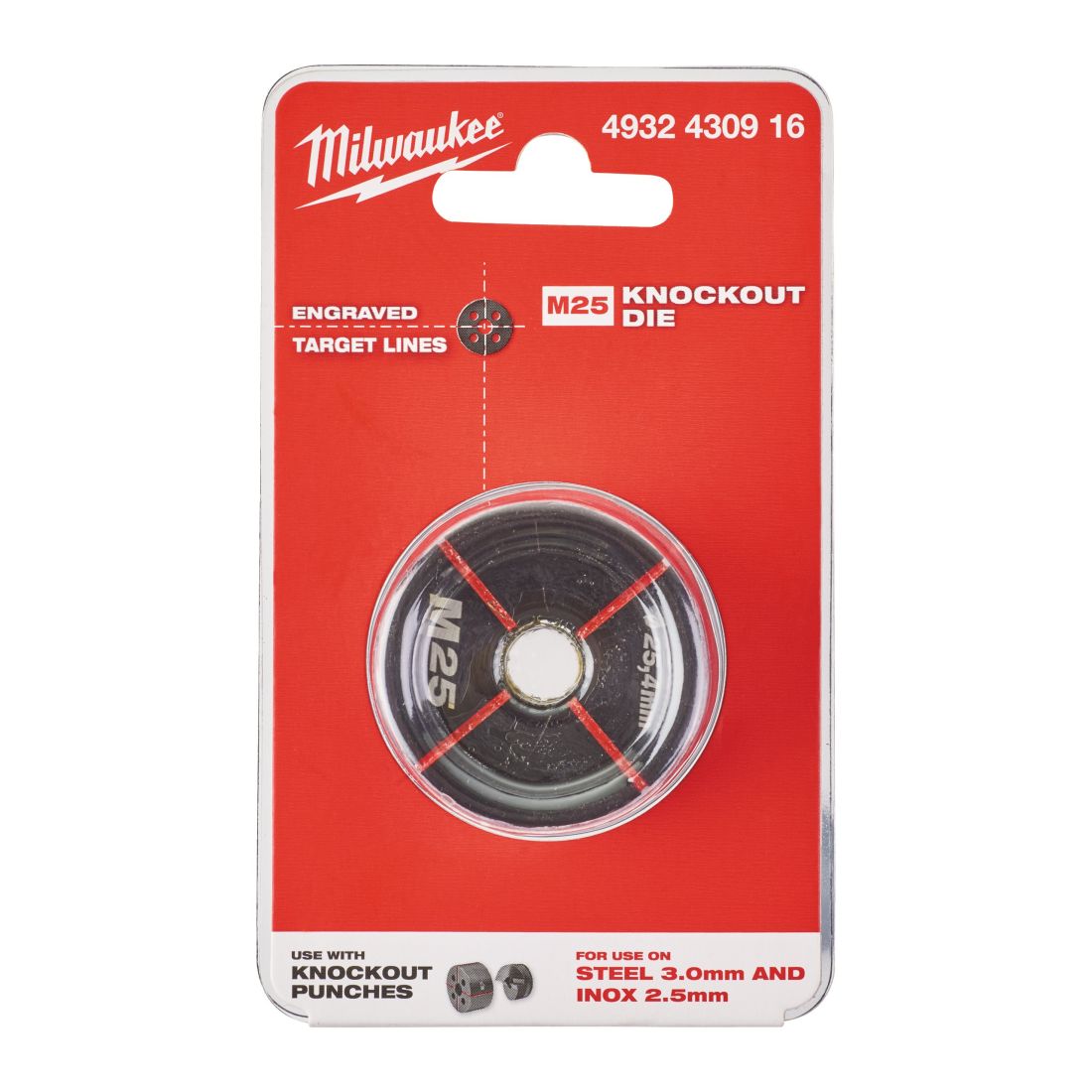 Гільза обмежувальна для пробійника MILWAUKEE, M25 (для M18 HKP) (4932430916)