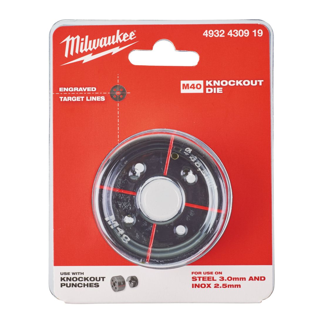 Гільза обмежувальна для пробійника MILWAUKEE, M40 (для M18 HKP) (4932430919)