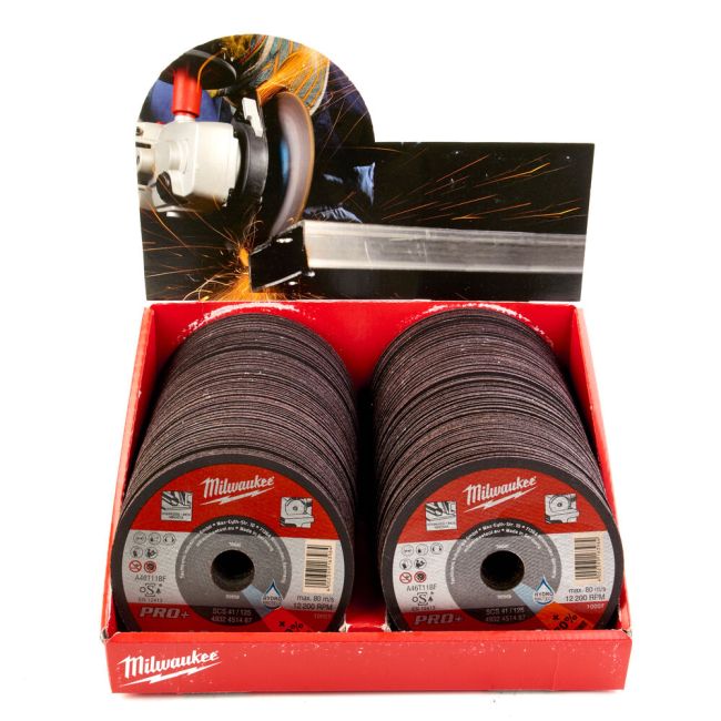 Диск відрізний по металу SCS 41/125x1 PRO+, діаметр 125мм, (дисплей 200 шт) (4932451488)