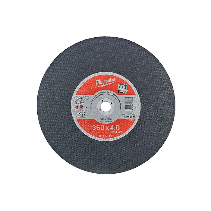 Диск відрізний по металу MILWAUKEE, SCS 41/230х1,9 PRO+, діаметр 230мм (4932451490)