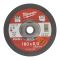 Шлифовальный диск по металлу Milwaukee SG 27 / 180 х 6 PRO+ (1шт) (4932451503)