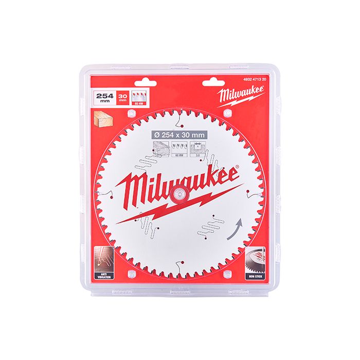 Диск для циркулярных пил по дереву Milwaukee Z 254 x 30 x 60 (1шт) (4932451728)