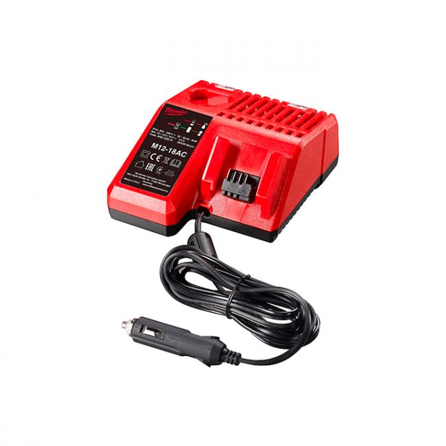 Зарядное устройство Milwaukee M12-18 AC 12В (4932459205)