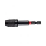 Утримувач для біт магнітний ShW 1/4'' Hex MILWAUKEE, з фіксатором, 73мм (4932459398)