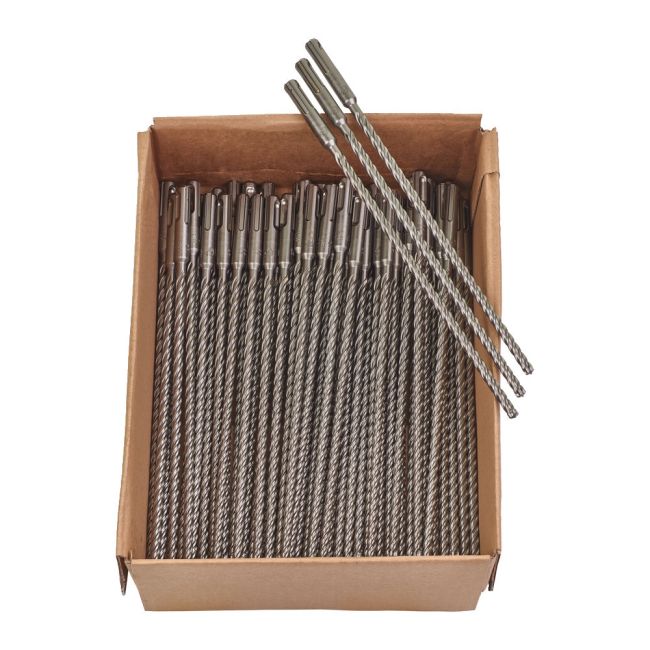 Бур SDS-PLUS MX4 MILWAUKEE, діаметр 6,5х265х200мм, (50шт), картонна коробка (4932459589)