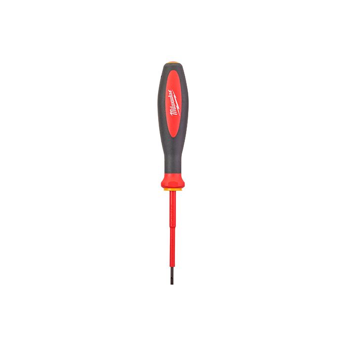 Отвертка диэлектрическая Milwaukee PZ/SL1x80 мм VDE (4932464057)