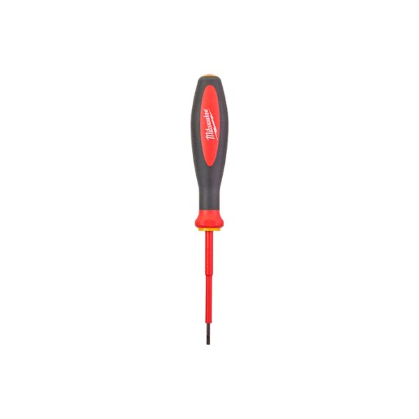 Отвертка диэлектрическая Milwaukee PZ/SL1x80 мм VDE (4932464057)
