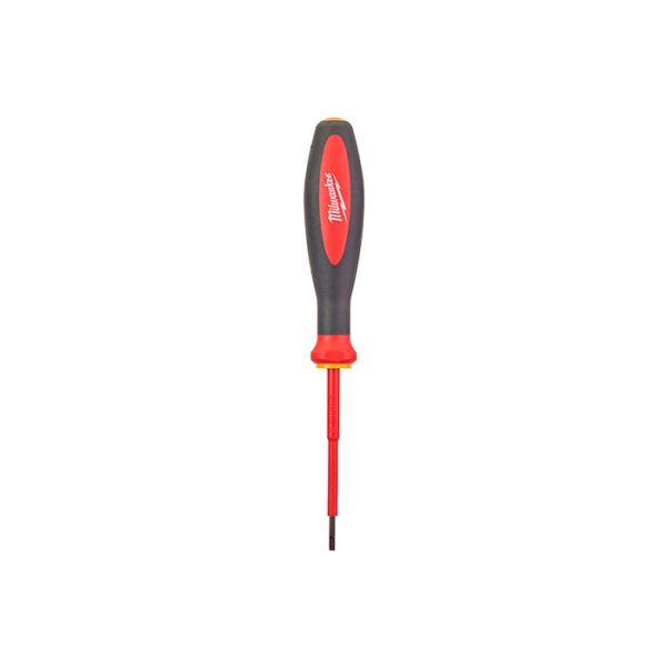 Отвертка диэлектрическая Milwaukee PZ/SL2x100 мм VDE (4932464058)