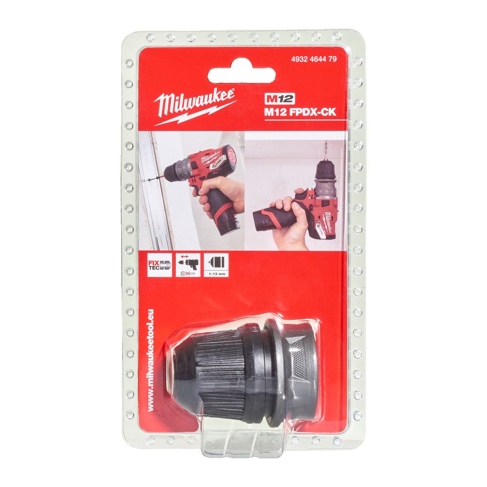 Патрон змінний швидкозатискний MILWAUKEE, 13мм, для M12 FPDX (4932464479)