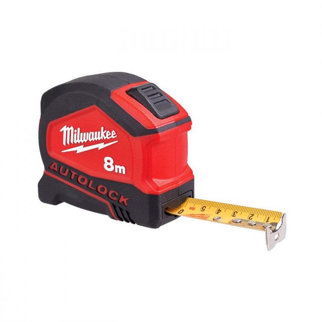 Рулетка AUTOLOCK MILWAUKEE, 8м (25мм), (заміна на 4932498774) (4932464664)