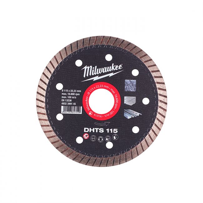 Диск алмазний MILWAUKEE DHTS 76, діаметр 76мм (для M12 FCOT) (керамограніт, плитка) (4932464715)