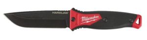 Ніж HARDLINE MILWAUKEE с фіксованим лезом, 127мм з чохлом пластиковим (4932464830)