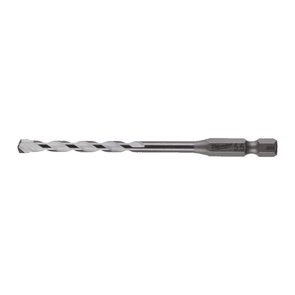 Свердло по мультіматериалам ShW HEX MILWAUKEE, діаметр 5,5x100х50мм (4932471094)