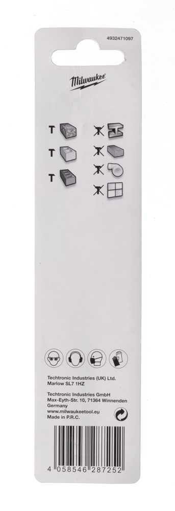 Свердло по мультіматериалам ShW HEX MILWAUKEE, діаметр 6,0x150х90мм (4932471097)
