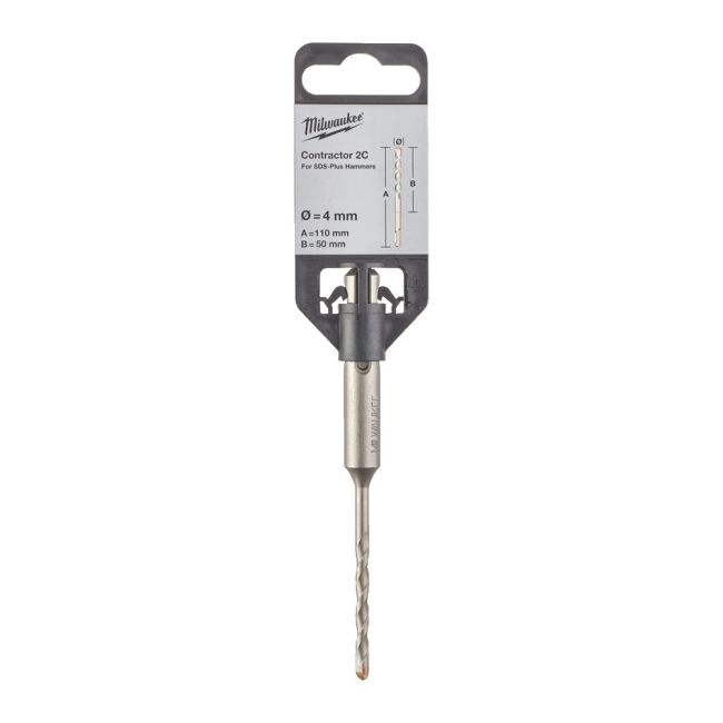 Бур SDS-PLUS Constactor MILWAUKEE діаметр 4x110х50мм (4932471210)