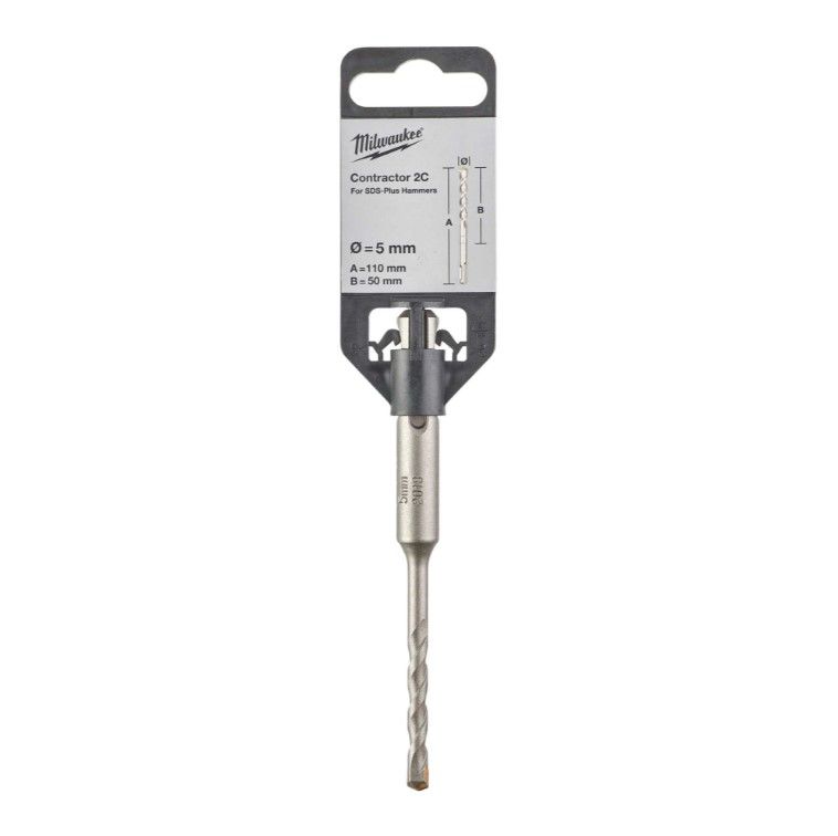 Бур SDS-PLUS Constactor MILWAUKEE діаметр 5x110х50мм (4932471212)