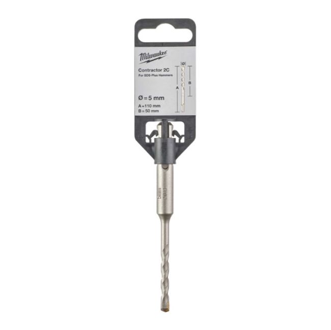 Бур SDS-PLUS Constactor MILWAUKEE діаметр 5x110х50мм (4932471212)
