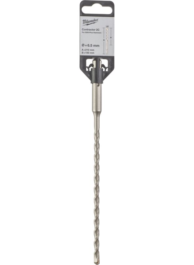 Бур SDS-PLUS Contractor MILWAUKEE діаметр 6,5x210х150мм (4932471222)