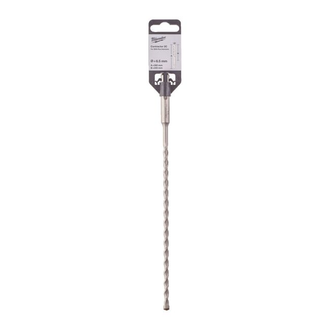 Бур SDS-PLUS Contractor MILWAUKEE діаметр 6,5x260х200мм (4932471223)