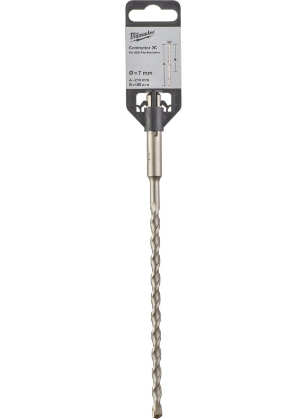 Бур SDS-PLUS Constactor MILWAUKEE діаметр 7x210х150мм (4932471226)