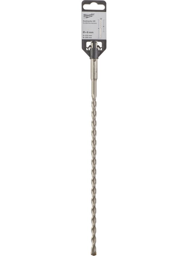 Бур SDS-PLUS Contractor MILWAUKEE діаметр 8x310х250мм (4932471231)