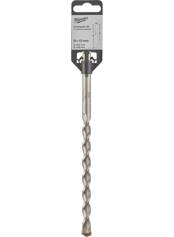 Бур SDS-PLUS Constactor MILWAUKEE діаметр 12x210х150мм (4932471237)
