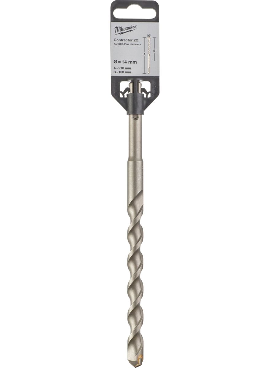 Бур SDS-PLUS Constactor MILWAUKEE діаметр 14x210х150мм (4932471240)