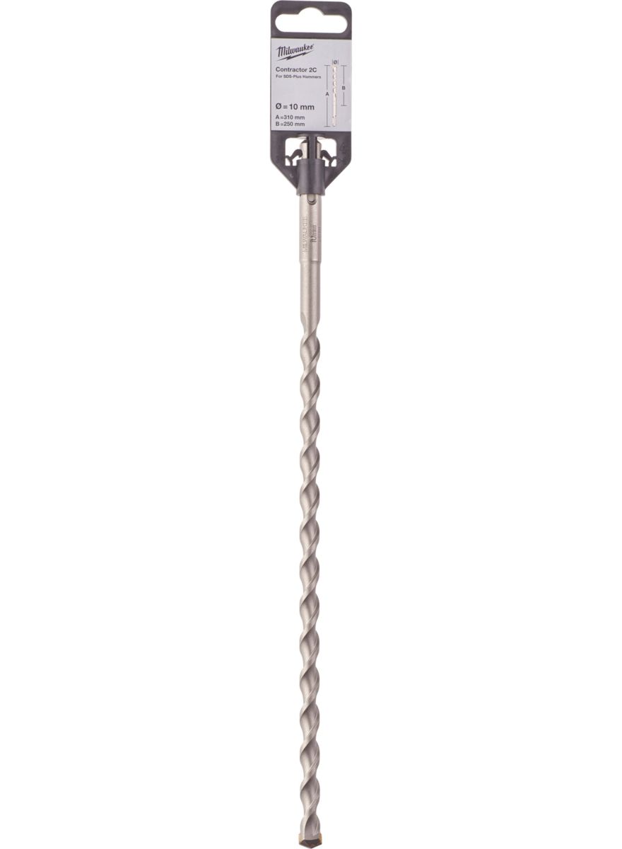 Бур SDS-PLUS Contractor MILWAUKEE діаметр 10x310х250мм (4932471267)