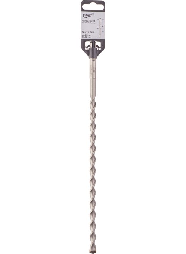 Бур SDS-PLUS Contractor MILWAUKEE діаметр 10x310х250мм (4932471267)