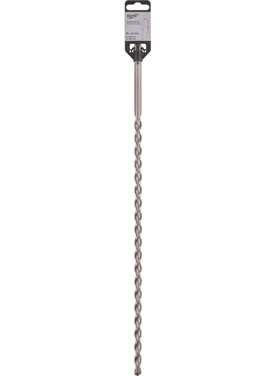 Бур SDS-PLUS Constactor MILWAUKEE діаметр 12x450х390мм (4932471270)
