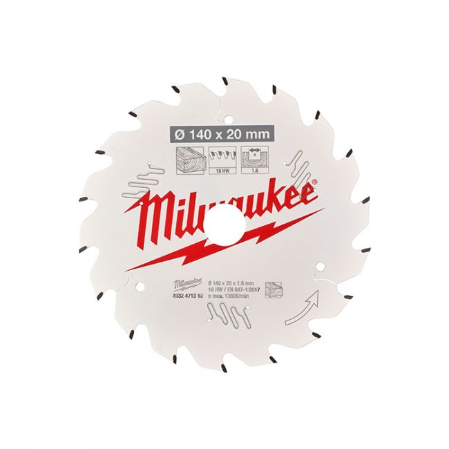 Диск пильный Milwaukee 160х20х2,2 мм 42 зуба (4932471292)